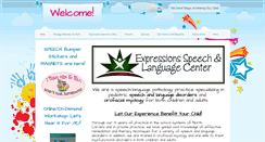 Desktop Screenshot of expressionsspeech.com